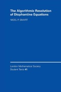 Cover: The Algorithmic Resolution of Diophantine Equations - Cambridge University Press