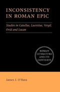 Cover: Inconsistency in Roman Epic - Cambridge University Press