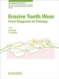 Cover: Erosive Tooth Wear - S. Karger