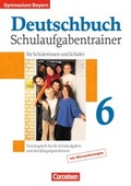 Cover: Deutschbuch Gymnasium - Bayern / 6. Jahrgangsstufe - Schulaufgabentrainer mit L&ouml;sungen - Cornelsen Verlag