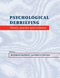 Cover: Psychological Debriefing - Cambridge University Press