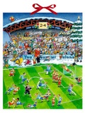 Cover: Mein Fu&szlig;ball-Wimmelkalender - Coppenrath