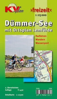 Abbildung von: Dümmer See mit Ortsplan Lemförde - Kommunalverlag Tacken