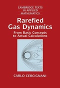 Cover: Rarefied Gas Dynamics - Cambridge University Press