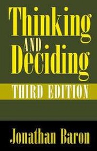 Enlarge image Cover: Thinking and Deciding - Cambridge University Press