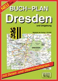Abbildung von: Buchstadtplan Dresden und Umgebung - Barthel, A