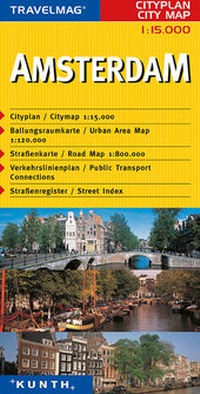 Abbildung von: KUNTH Cityplan Amsterdam 1:15 000 - Kunth Verlag