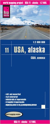 Abbildung von: Reise Know-How Landkarte USA 11, Alaska (1:2.000.000) - Reise Know-How Verlag Peter Rump GmbH