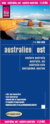 Abbildung von: Reise Know-How Landkarte Australien, Ost (1:1.800.000) - Reise Know-How Verlag Peter Rump GmbH