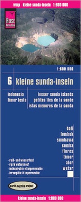 Abbildung von: Reise Know-How Landkarte Kleine Sunda-Inseln (1:800.000) - Bali, Lombok, Sumbawa, Sumba, Flores, Timor, Alor, Wetar - Karte Indonesien 6 - Reise Know-How Verlag Peter Rump GmbH