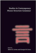 Cover: Studies in Contemporary Phrase Structure Grammar - Cambridge University Press