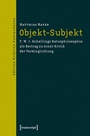 Cover: Objekt-Subjekt - transcript
