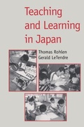 Cover: Teaching and Learning in Japan - Cambridge University Press