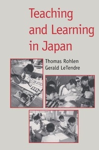 Enlarge image Cover: Teaching and Learning in Japan - Cambridge University Press