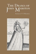 Cover: The Drama of John Marston - Cambridge University Press