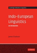Cover: Indo-European Linguistics - Cambridge University Press