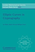 Cover: Elliptic Curves in Cryptography - Cambridge University Press