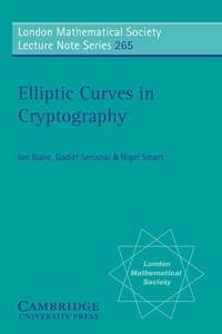 Abbildung von: Elliptic Curves in Cryptography - Cambridge University Press
