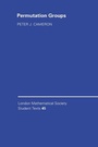 Cover: Permutation Groups - Cambridge University Press