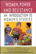Cover: Women, Power And Resistance - McGraw-Hill Education