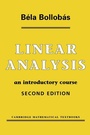 Cover: Linear Analysis - Cambridge University Press