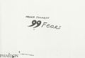 Cover: Nedko Solakov; 99 Fears - Phaidon Press Ltd