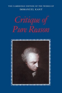 Enlarge image Cover: Critique of Pure Reason - Cambridge University Press