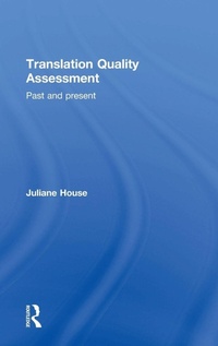 Enlarge image Cover: Translation Quality Assessment - Routledge