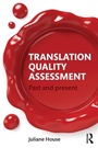 Cover: Translation Quality Assessment - Routledge
