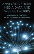 Cover: Analyzing Social Media Data and Web Networks - Palgrave Macmillan