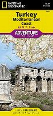 Abbildung von: Turkey, Mediterranean Coast - National Geographic Maps