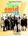 Cover: You Said It! - Cambridge University Press