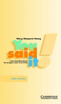 Cover: You Said It! Audio Cassette - Cambridge University Press