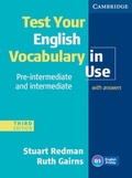 Cover: Test Your English Vocabulary in Use - Klett
