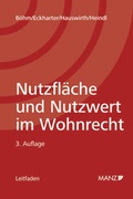 Cover: Nutzfl&auml;che und Nutzwert im Wohnrecht - Manz