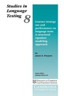 Cover: Learner Strategy Use and Performance on Language Tests - Cambridge University Press