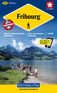 Abbildung von: Fribourg Wanderkarte Nr. 31 - Kümmerly+Frey