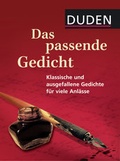 Cover: Duden - Das passende Gedicht - Duden