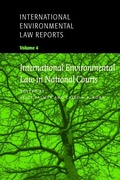 Bild: International Environmental Law Reports - Cambridge University Press