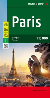 Abbildung von: Paris, Stadtplan 1:13.000, freytag & berndt - Freytag-Berndt und ARTARIA