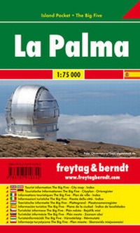 Abbildung von: La Palma, Island Pocket, Autokarte 1:75.000 - Freytag-Berndt und ARTARIA