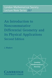 Abbildung von: An Introduction to Noncommutative Differential Geometry and its Physical Applications - Cambridge University Press