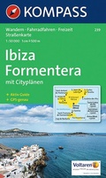 Cover: KOMPASS Wanderkarte 239 Ibiza, Formentera 1:50.000 - KOMPASS-Karten