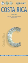 Cover: Costa Rica, Borch Map - Borch