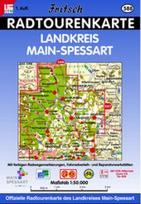 Abbildung von: Landkreis Main-Spessart - Fritsch Landkartenverlag