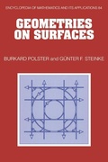 Cover: Geometries on Surfaces - Cambridge University Press
