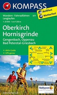 Abbildung von: Oberkirch - Hornisgrinde - Gengenbach - Oppenau - Bad Peterstal-Griesbach - KOMPASS-Karten