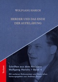 Bild: Schriften aus dem Nachlass Wolfgang Harichs: Herder und das Ende der Aufkl&auml;rung - Tectum Wissenschaftsverlag