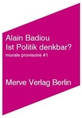 Cover: Ist Politik denkbar? - Merve