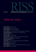 Cover: &raquo;Erkl&auml;r mir, Liebe&laquo; - Turia + Kant